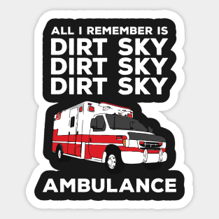 Funny Dirtbike Rider Sticker